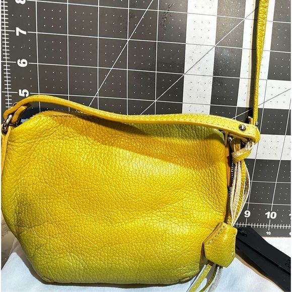 Gianni Chiarini Yellow Mustard Leather mini bag - Picture 12 of 13